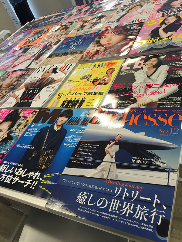 ファッション誌写真